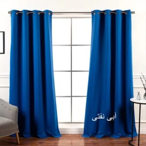 پرده مخمل کالیفرنیا آبی نفتی
